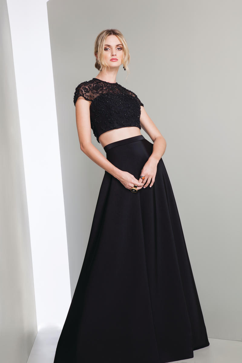 French Novelty: Mignon LM37001 Two Piece Evening Dress