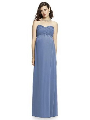 French Novelty: Morilee 14103 Draped Maternity Bridesmaid Dress