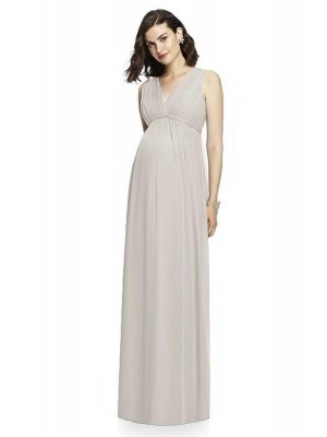 French Novelty: Morilee 14103 Draped Maternity Bridesmaid Dress