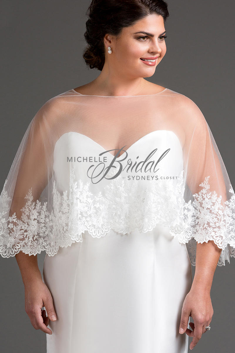 Plus size 2024 wedding cape