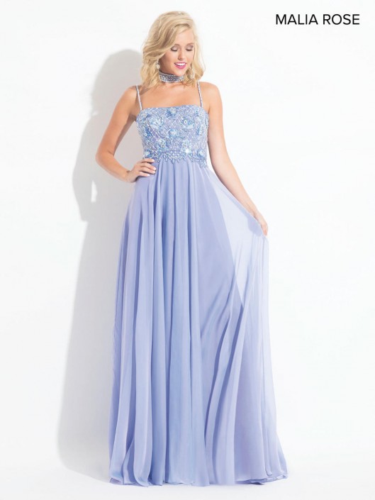 periwinkle blue formal dress