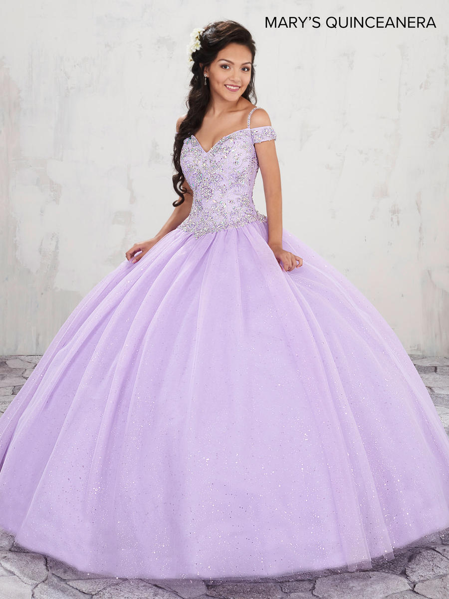 lilac purple quinceanera dresses