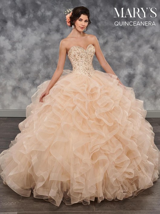 tulle quinceanera dresses