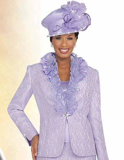 French Novelty: Ben Marc International Womens Lilac Church Suit with ...