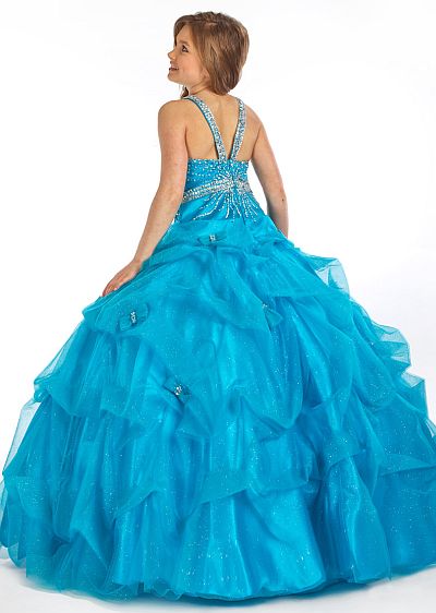 Perfect Angels Girls Soft Tulle Pageant Dress 1404 by Party Time ...