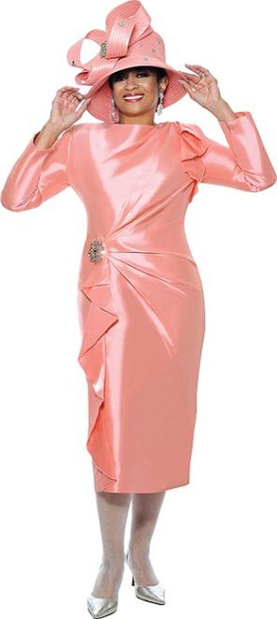 Dorinda Clark Cole 3455 Church Dress: French Novelty