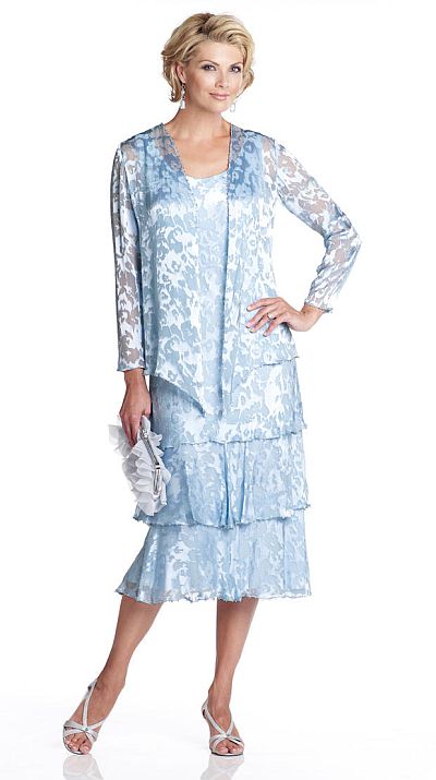 powder blue mother of the bride dress