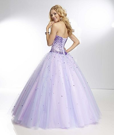 French Novelty: Mori Lee Paparazzi 95083 Jewel Beaded Ball Gown