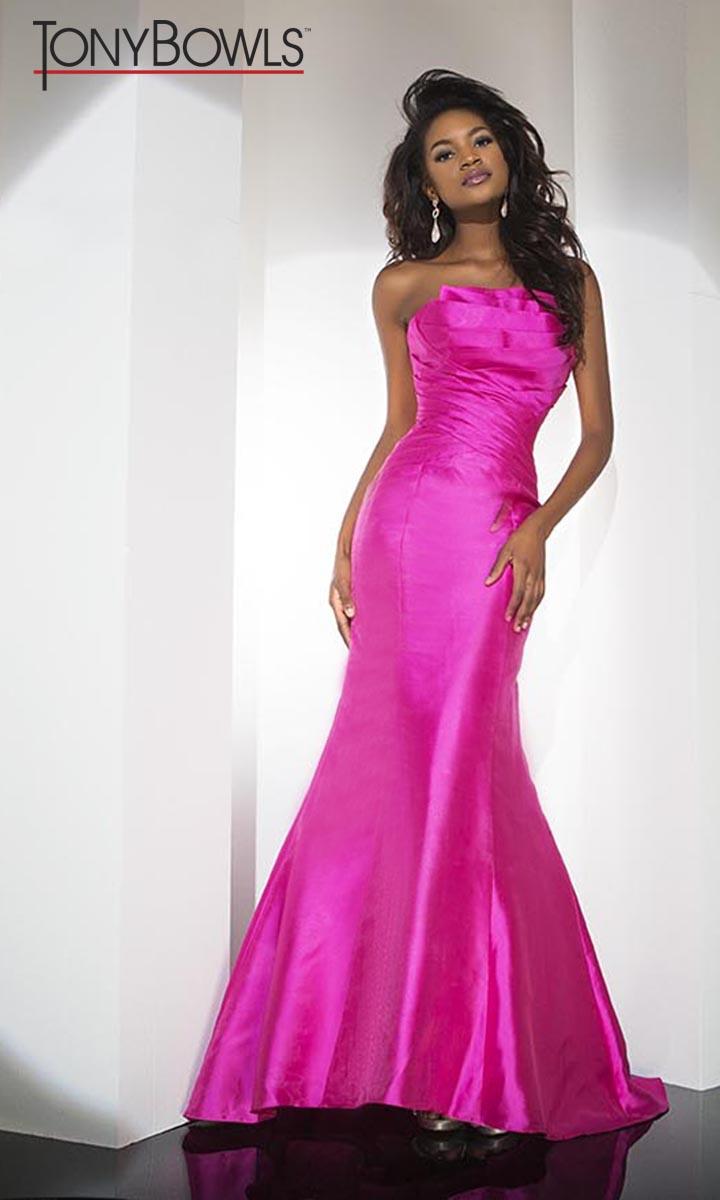 Tony Bowls Pink Prom Dress