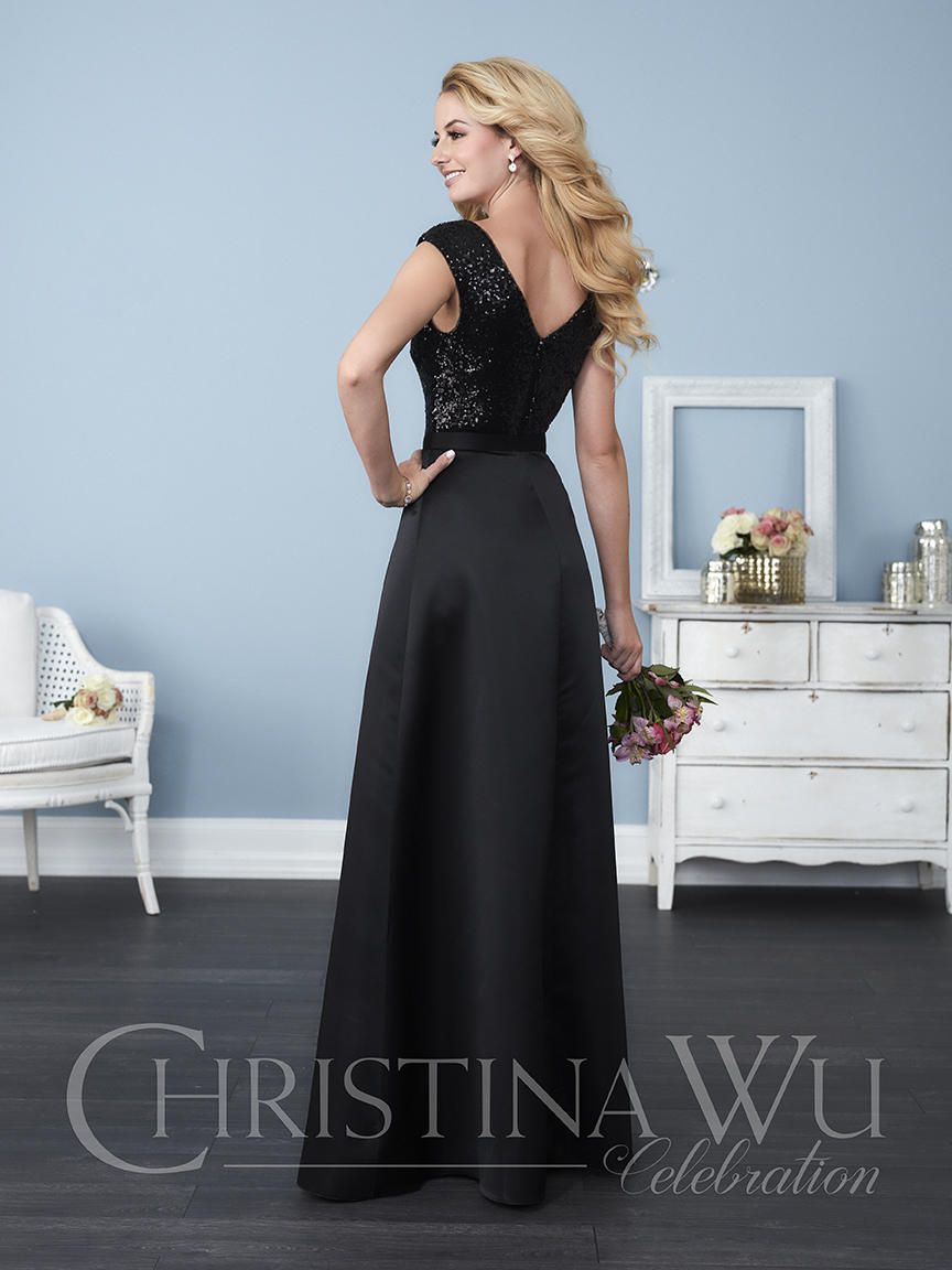 Size 8 Black Christina Wu 22774 ...