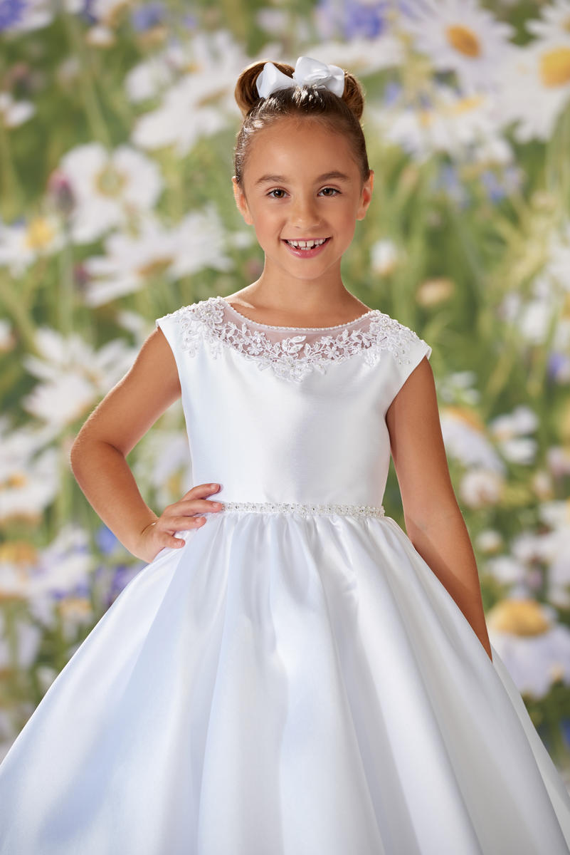 Mikado Flower Girl Dress