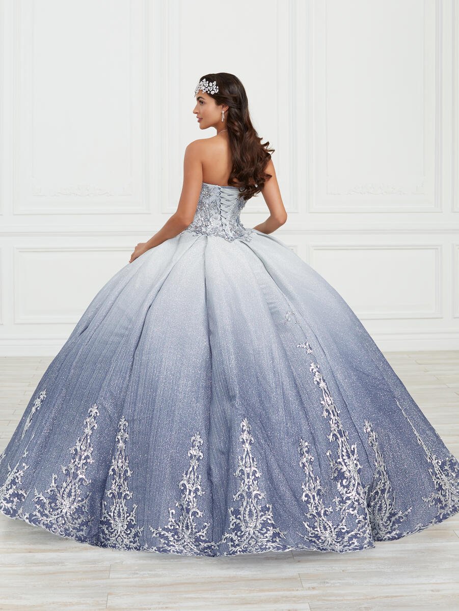 Blue ombre hotsell quinceanera dresses