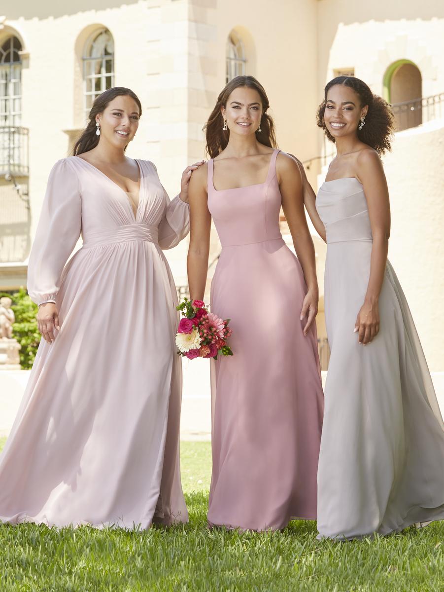 Blush Pink Bridesmaid Dresses Christina Wu