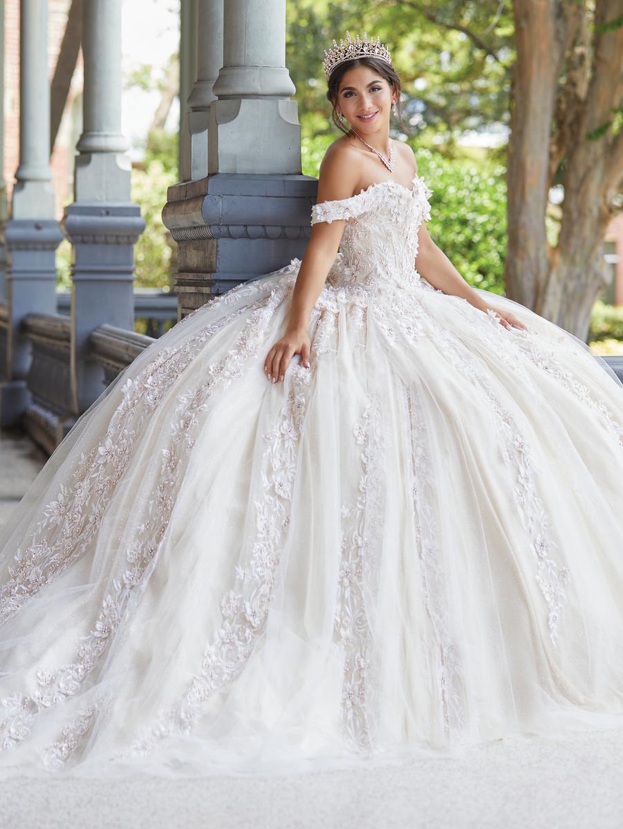 White long sleeve quinceanera on sale dresses