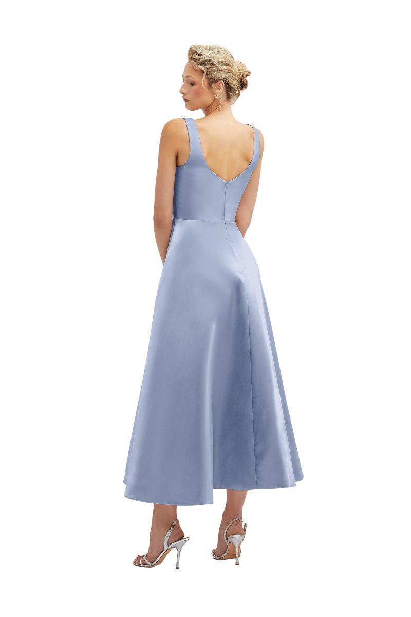 French Novelty: Dessy Collection 3140 Rive Square Neck Bridesmaid Gown