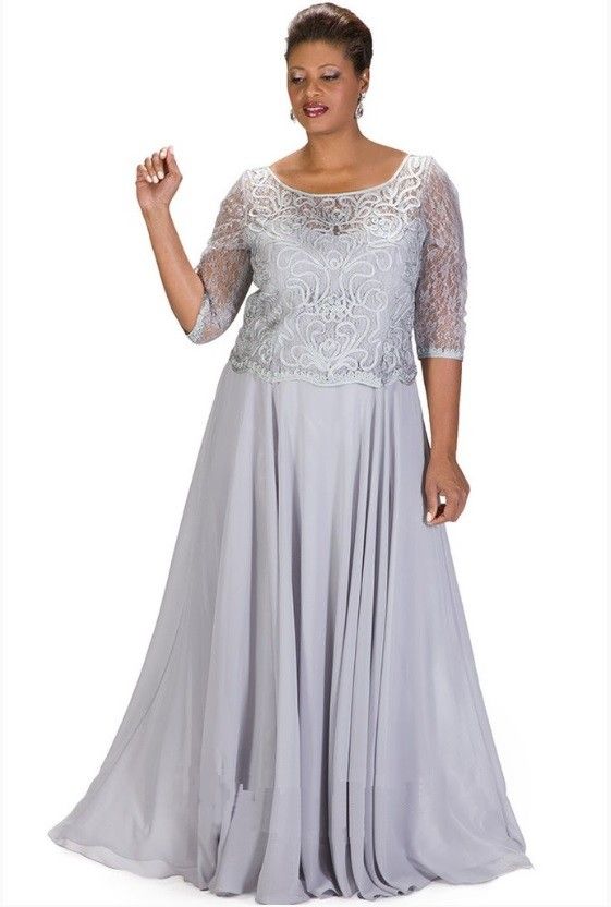 Sydneys Closet SC4097 Mother of the Bride Gown: French Novelty